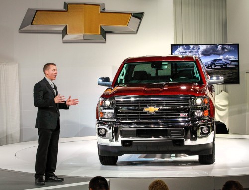 2015 Silverado HD Photo for editorial use only Copyright GM