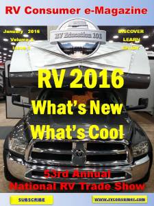 RV Consumer Magazine Jan 2016cover