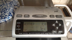 weather radio.